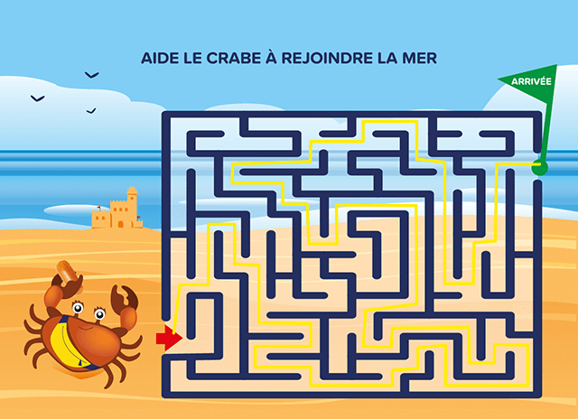 Solution du jeu « Le labyrinthe »
